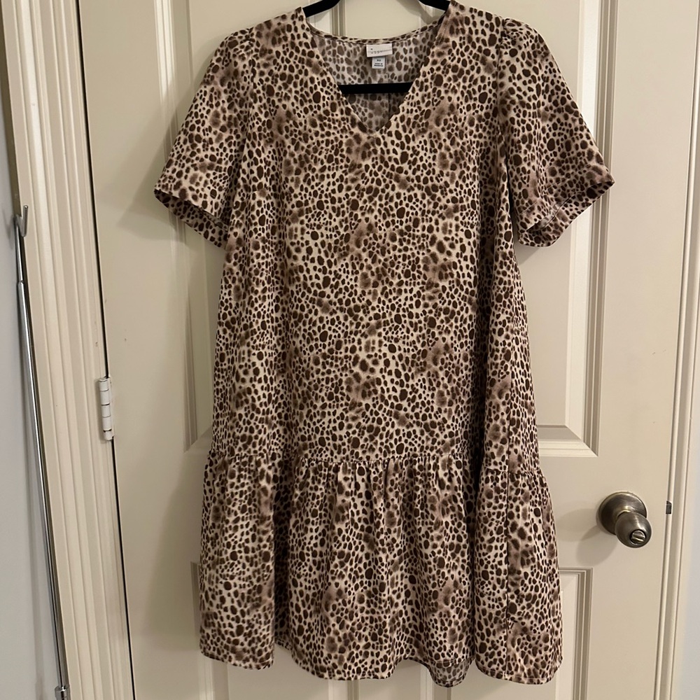 Target giraffe print dress!